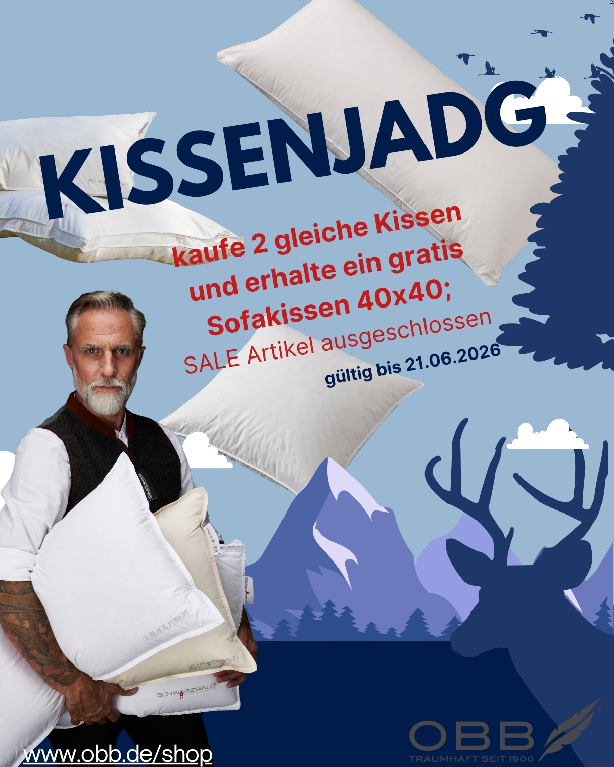 Pop Up Kissen-Jagd