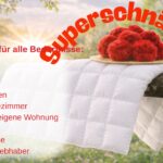 Kochfeste Decken bis 95 °C waschbar