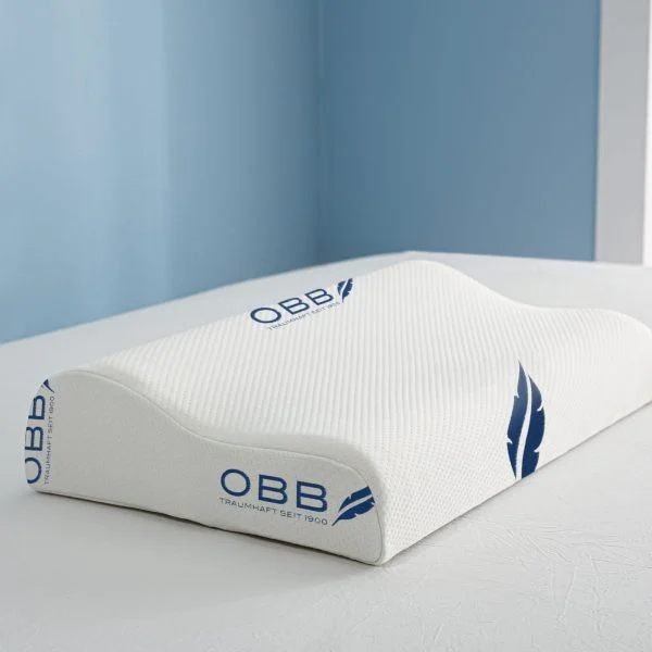 Neck support pillow with aloe vera